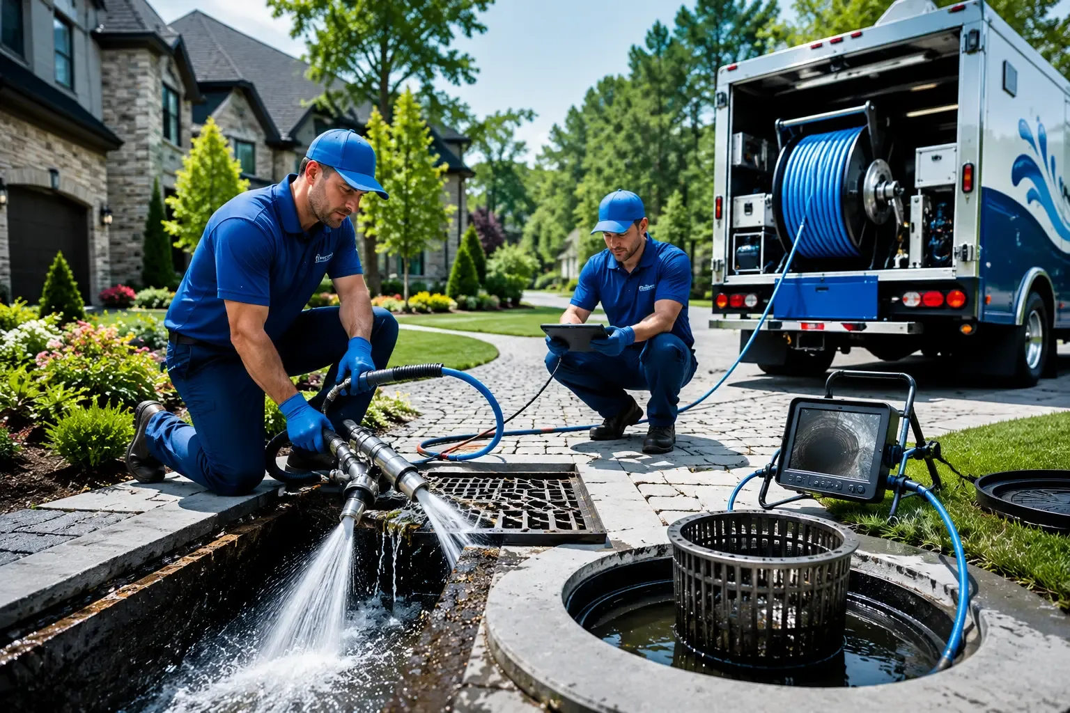 Local outdoor drain cleaning professionals in Dumont, IA